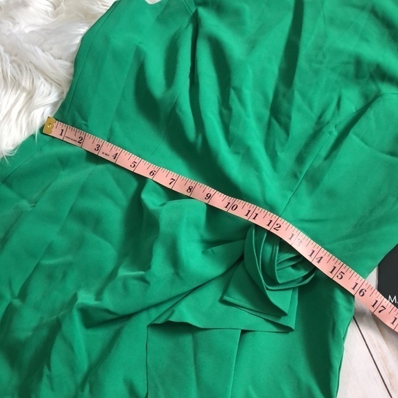 Marina green dress size 12 NWT - Picture 9 of 10